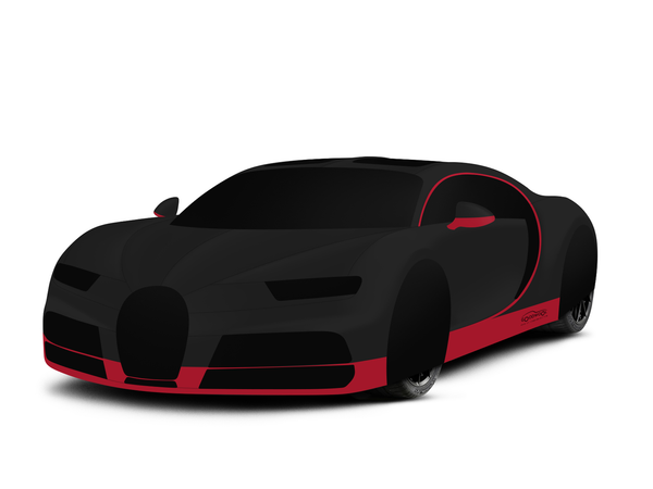 Bugatti Chiron Black & Red