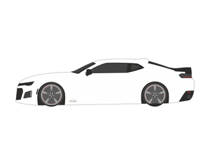 CarDress indoor car cover for Chevrolet Camaro side view