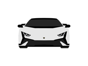 CarDress indoor car cover for Lamborghini Huracan Technica front view