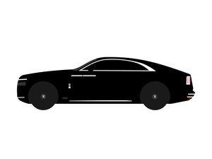 CarDress indoor car cover for Rolls Royce Spectre side view